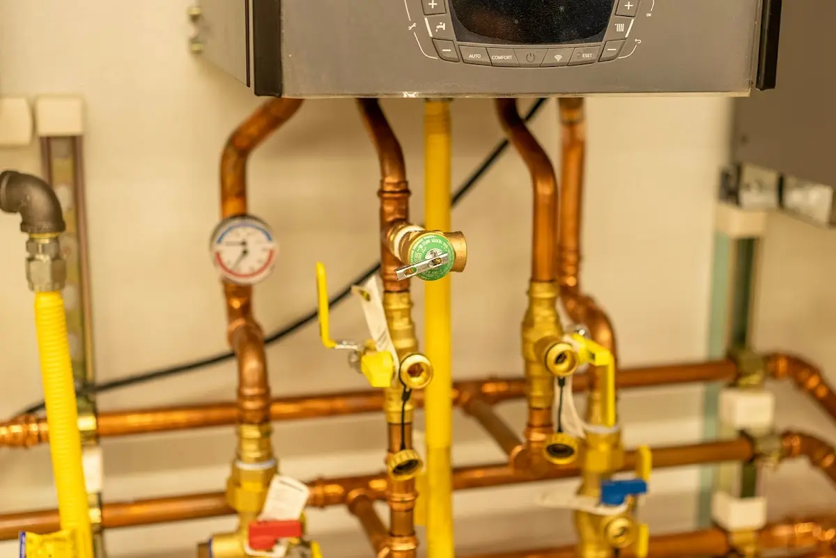 Licensed technician providing Slab Leak Repair for a homeowner in Hiawatha